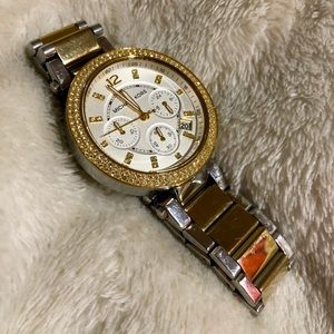 big face Michael Kors watch